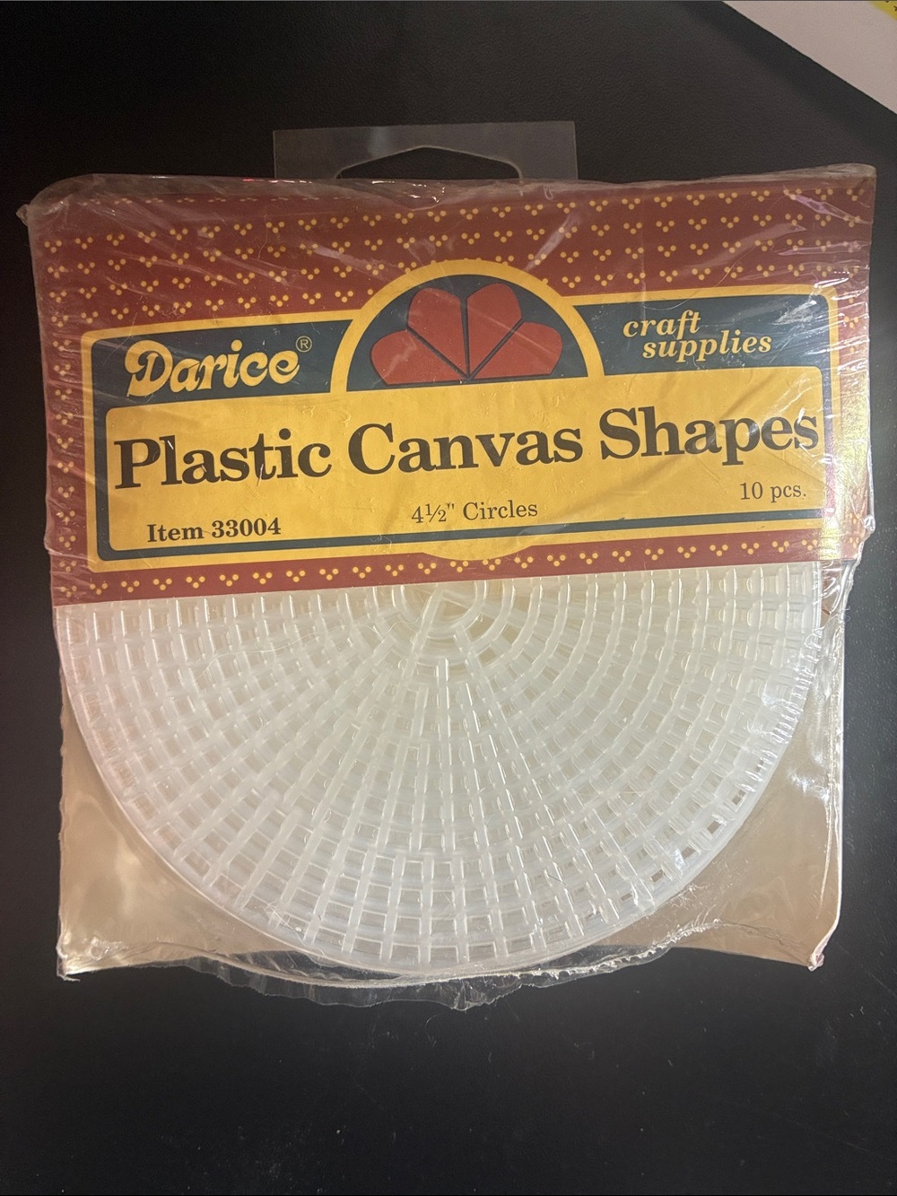 Darice plastic canvas shapes